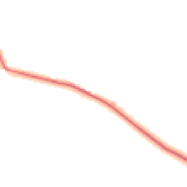 Night-time road noise heatmap for TN33 0SH