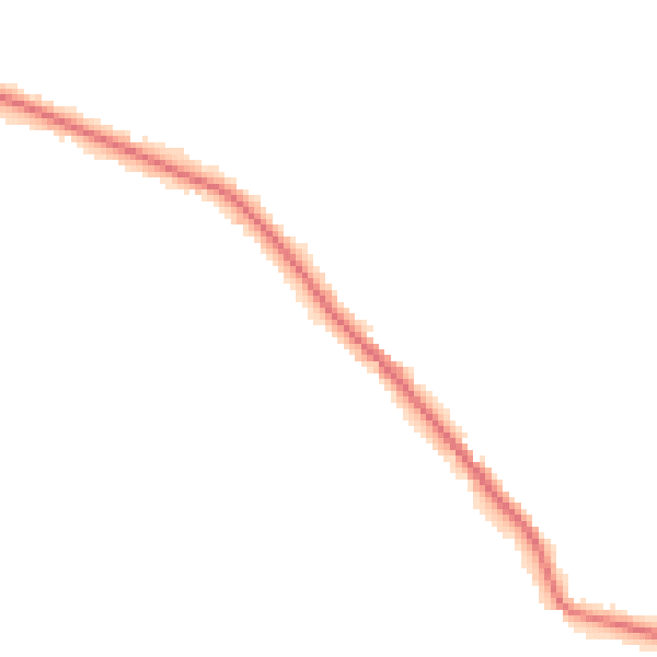 Night-time road noise heatmap for TN33 0TQ