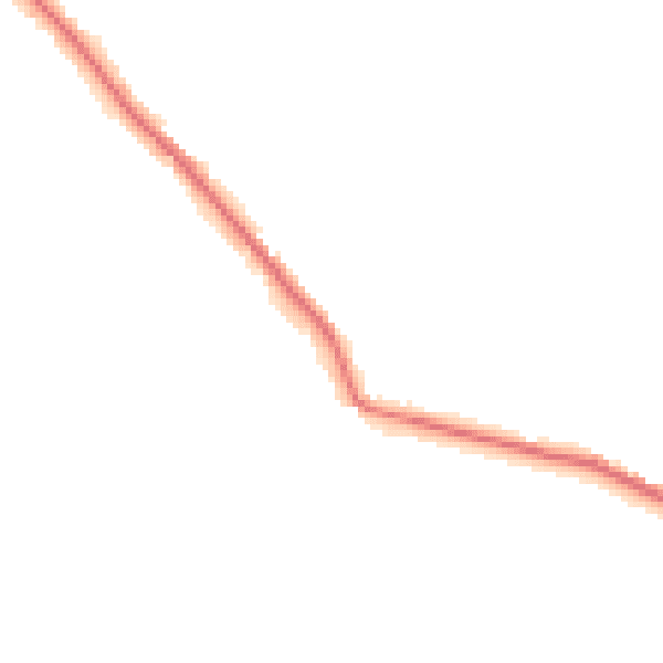 Night-time road noise heatmap for TN33 0TS