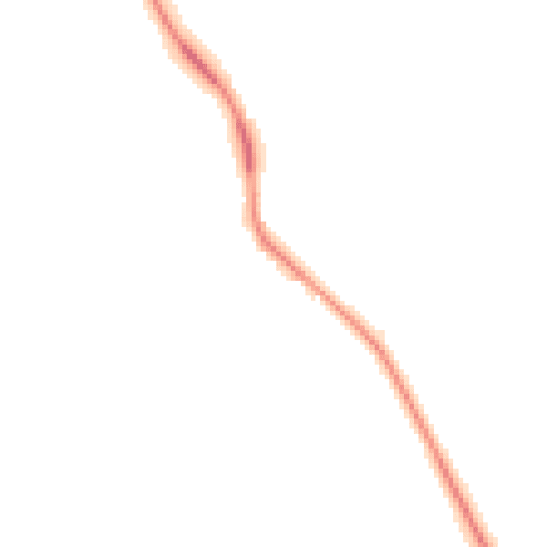 Night-time road noise heatmap for TN33 0UQ