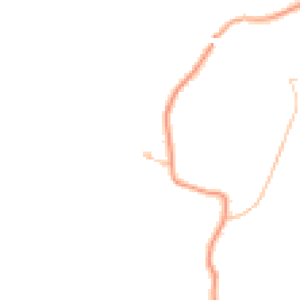 Daytime road noise heatmap for TN33 9AH