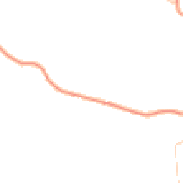 Daytime road noise heatmap for TN33 9BU