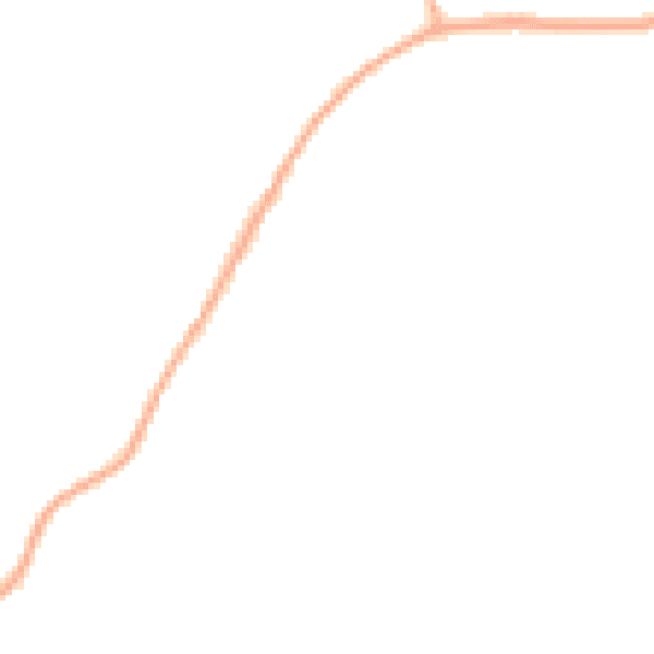 Night-time road noise heatmap for TN33 9DP