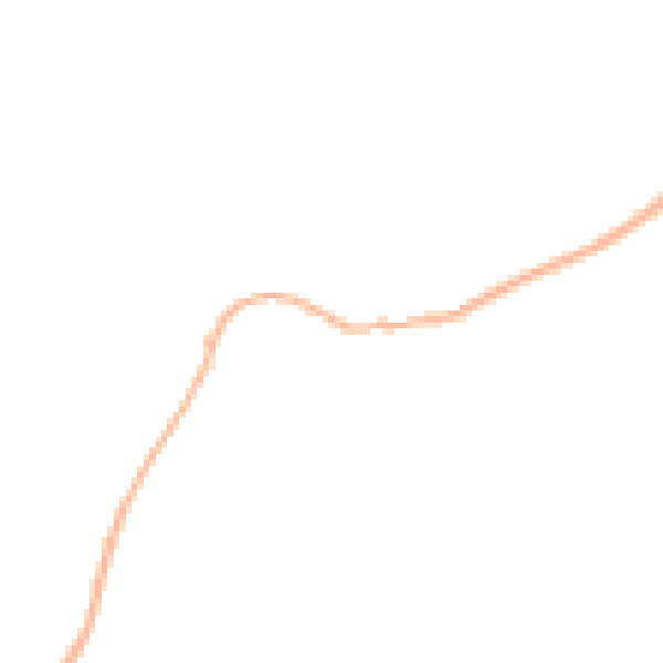 Night-time road noise heatmap for TN33 9EX