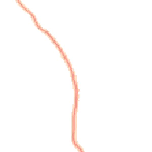 Daytime road noise heatmap for TN33 9FB