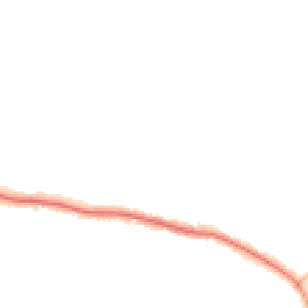 Night-time road noise heatmap for TN33 9FP