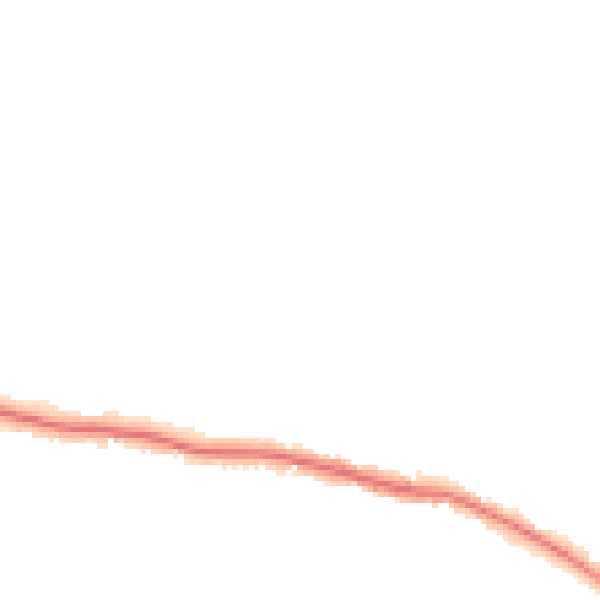Night-time road noise heatmap for TN33 9FQ