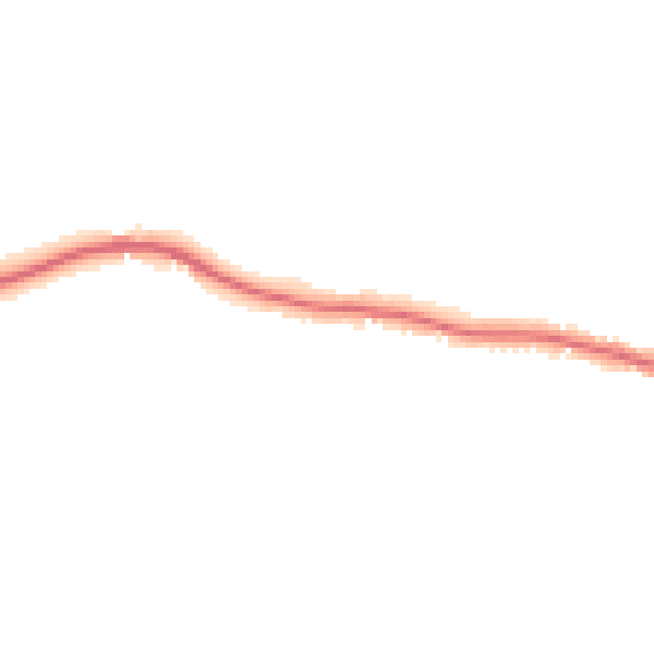 Night-time road noise heatmap for TN33 9JU