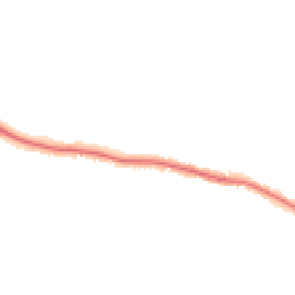 Night-time road noise heatmap for TN33 9JZ