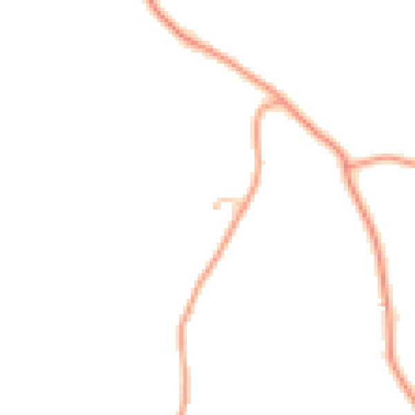 Daytime road noise heatmap for TN33 9LW