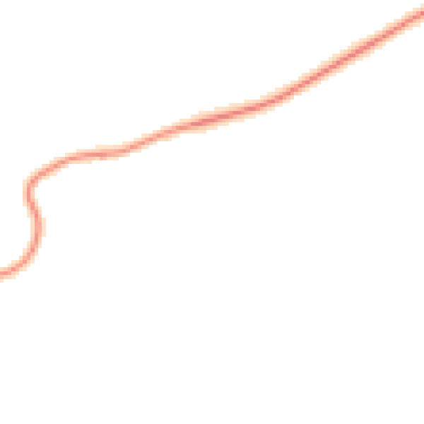 Night-time road noise heatmap for TN33 9NA