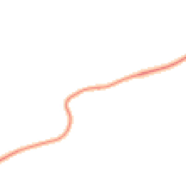 Night-time road noise heatmap for TN33 9NB