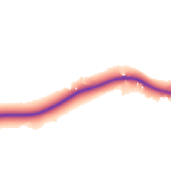 Daytime road noise heatmap for TN33 9NJ