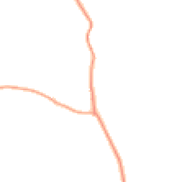 Daytime road noise heatmap for TN33 9NS