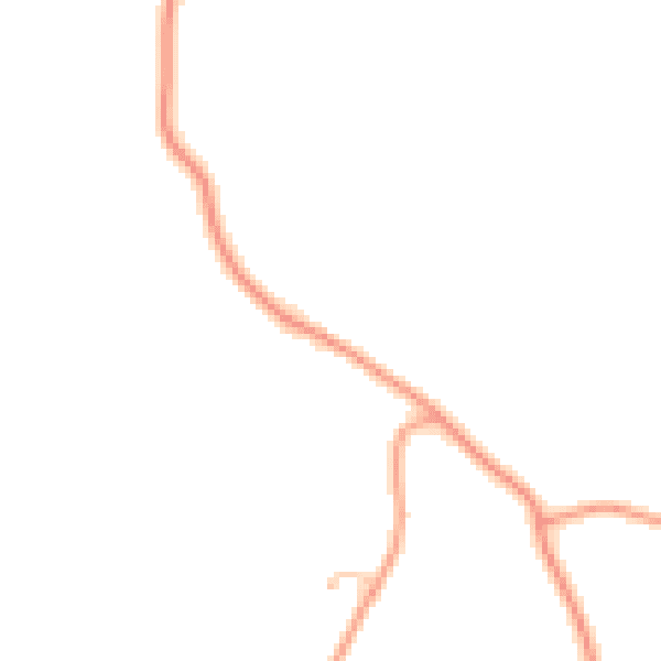 Daytime road noise heatmap for TN33 9PA