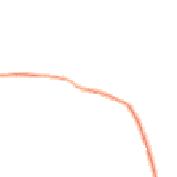 Night-time road noise heatmap for TN33 9QH