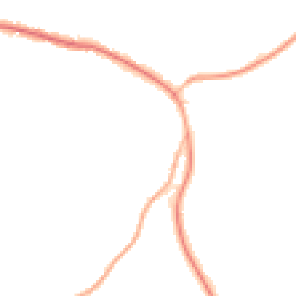 Night-time road noise heatmap for TN33 9RB