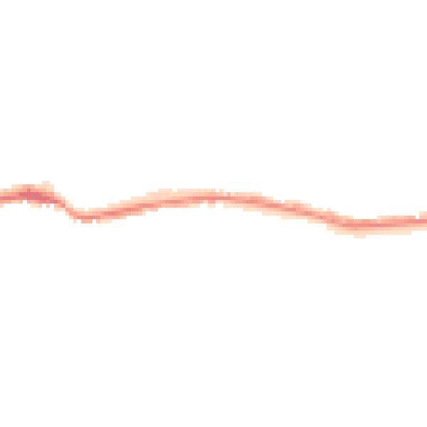 Night-time road noise heatmap for TN38 0AE