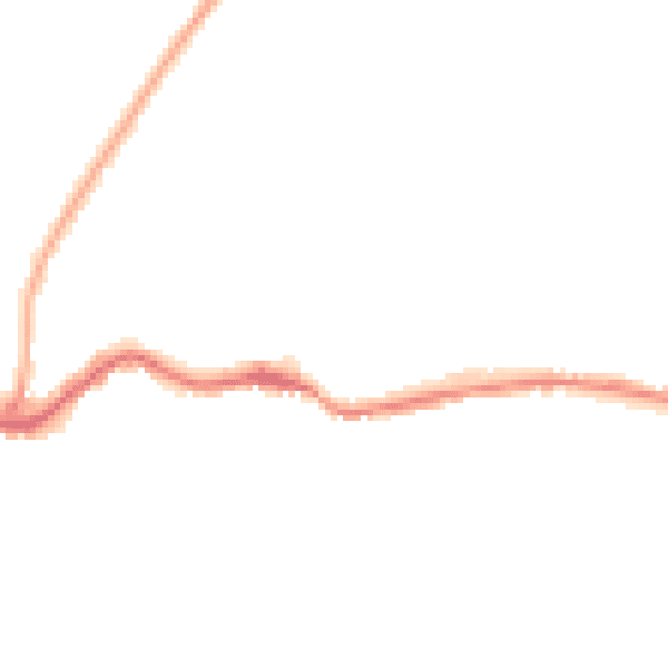 Night-time road noise heatmap for TN38 0AP