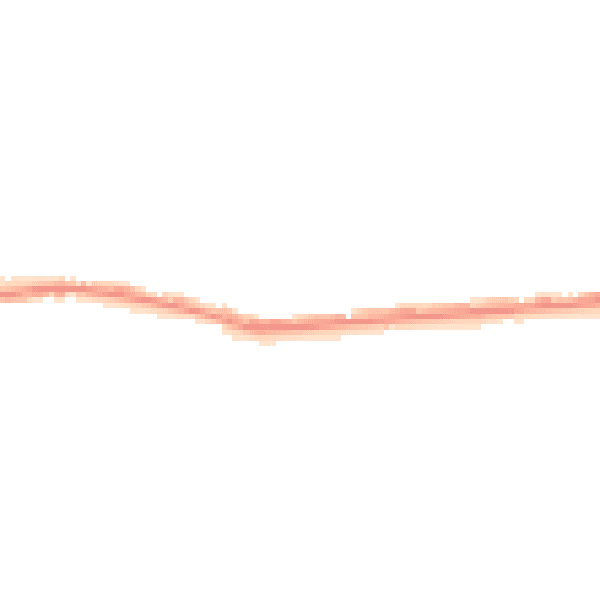 Night-time road noise heatmap for TN38 0AT