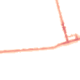 Night-time road noise heatmap for TN38 0BA