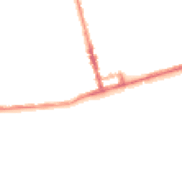 Night-time road noise heatmap for TN38 0DA