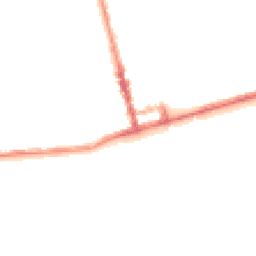 Night-time road noise heatmap for TN38 0DG