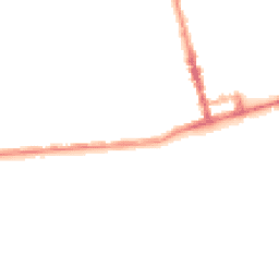 Night-time road noise heatmap for TN38 0DN