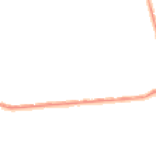 Night-time road noise heatmap for TN38 0FJ
