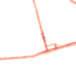 Night-time road noise heatmap for TN38 0HD