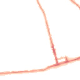Night-time road noise heatmap for TN38 0JP