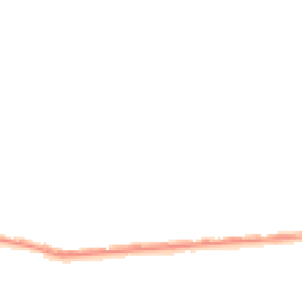 Night-time road noise heatmap for TN38 0LZ