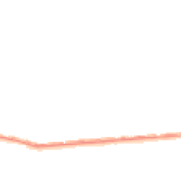 Night-time road noise heatmap for TN38 0YL
