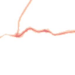 Night-time road noise heatmap for TN38 8AA