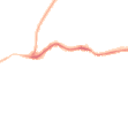 Night-time road noise heatmap for TN38 8AQ