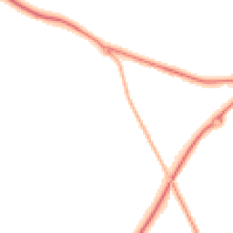 Night-time road noise heatmap for TN38 8BS