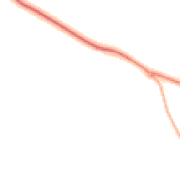 Night-time road noise heatmap for TN38 8ES