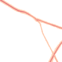 Night-time road noise heatmap for TN38 8EW