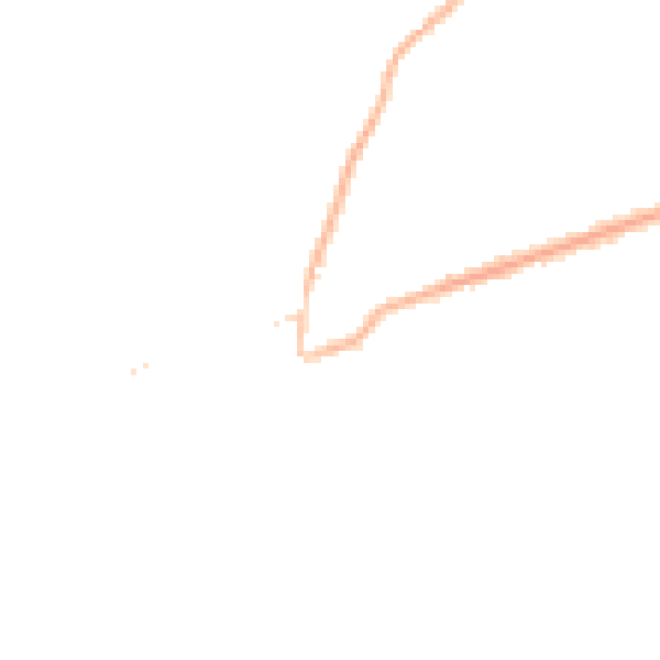 Night-time road noise heatmap for TN39 3AA