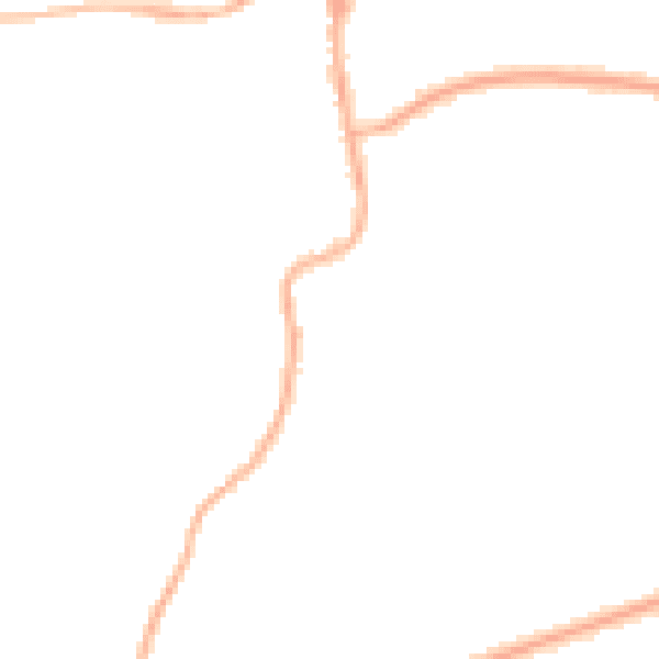 Night-time road noise heatmap for TN39 3BL