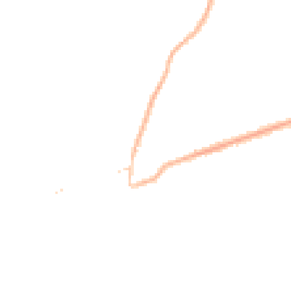 Night-time road noise heatmap for TN39 3BS