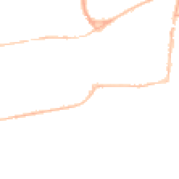 Night-time road noise heatmap for TN39 3HS