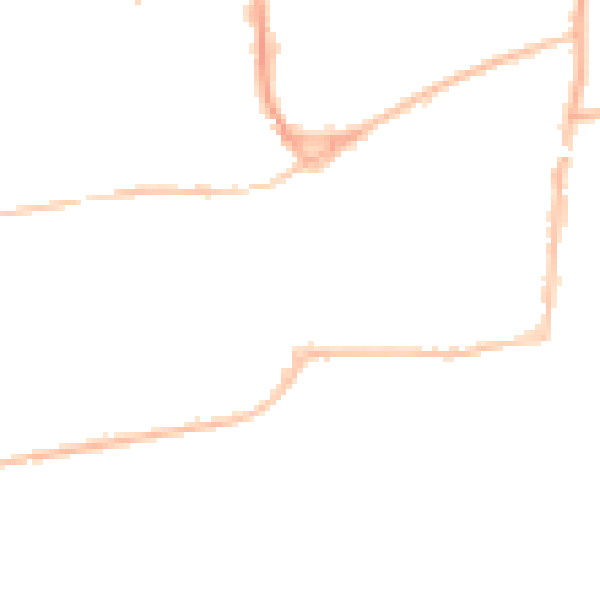 Night-time road noise heatmap for TN39 3JD