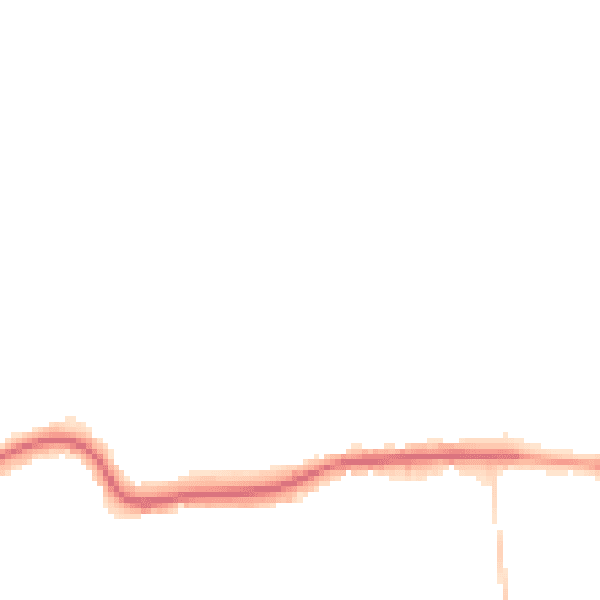 Night-time road noise heatmap for TN39 4JR