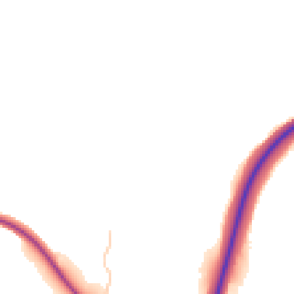 Daytime road noise heatmap for TN39 5AX