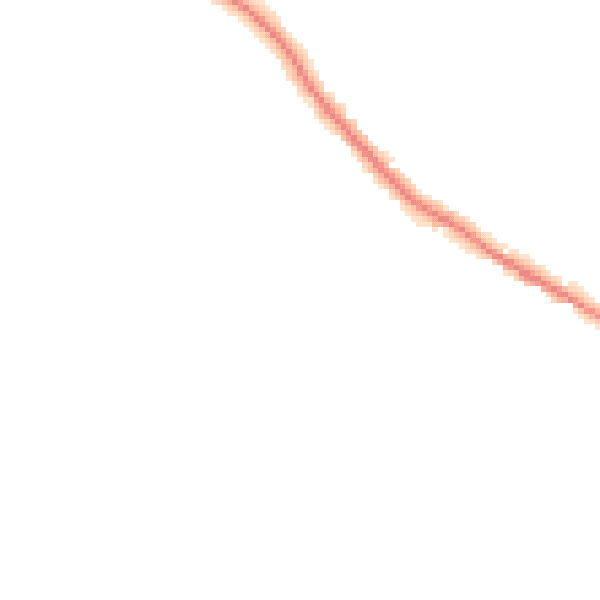 Night-time road noise heatmap for TN39 5DX