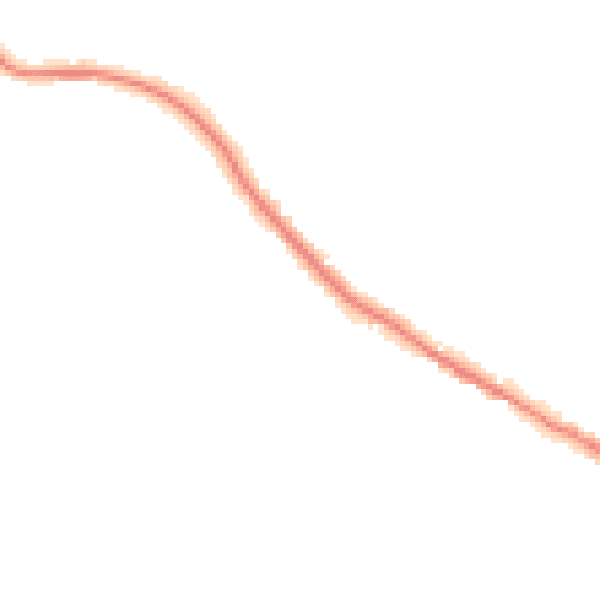 Night-time road noise heatmap for TN39 5DY