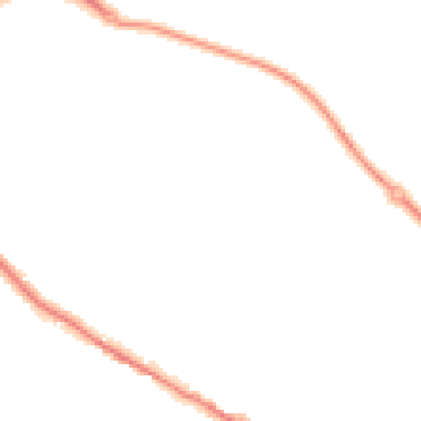 Night-time road noise heatmap for TN39 5EY