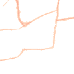 Night-time road noise heatmap for TN40 1AS