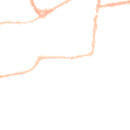 Night-time road noise heatmap for TN40 1BN